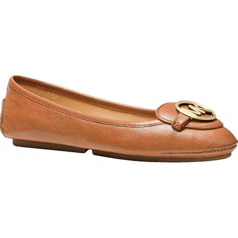 michael kors moccasins suede|Michael Kors lillie moccasin flats.